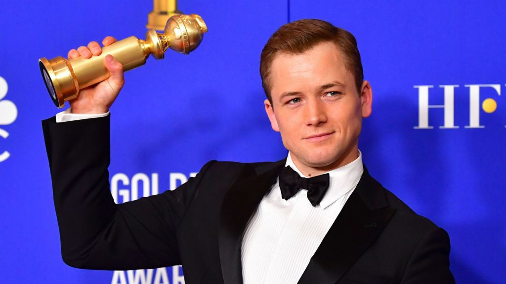 Taron Egerton ganhou o Globo de Ouro de Melhor Ator